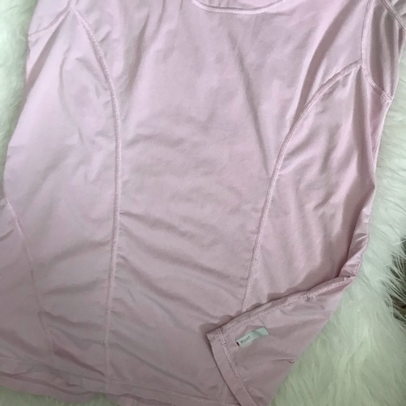 Zella Pink Yoga Exercise Top Sz Lg - Picture 4 of 7